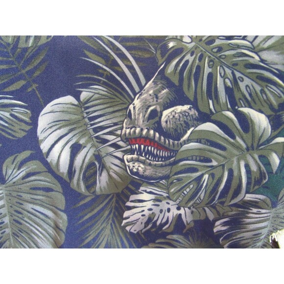 RSVLTS Jurassic Park Clever Girl Kunuflex Short Sleeve Button Down Shirt XS NWT - Picture 3 of 8